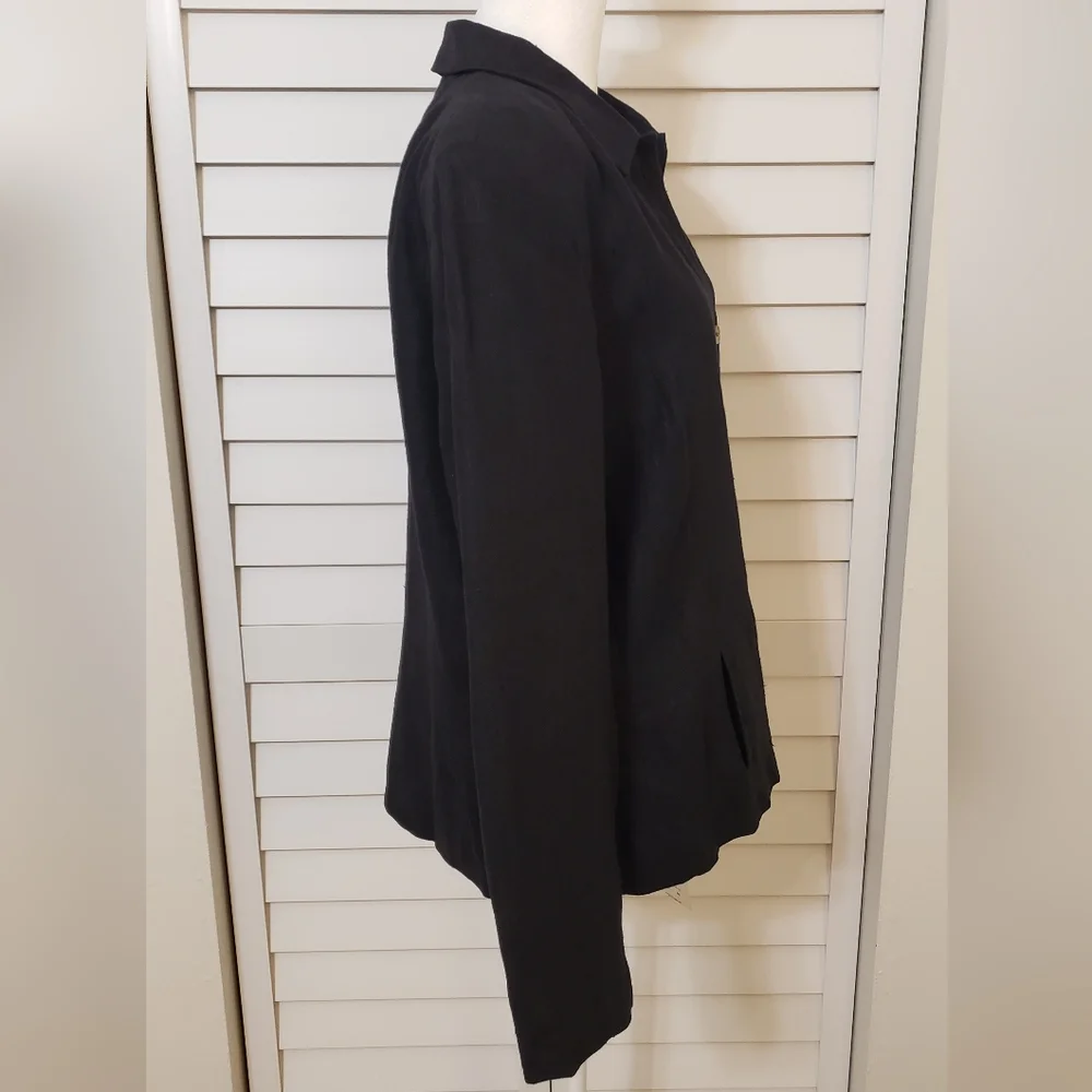 NWT Harve Benard By Benard Holtzman Women's Linen Jacket Size 16